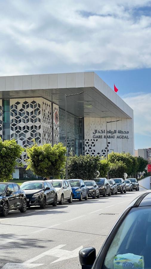 Suitouiss - Agdal 1 - Appartement A 2 Minutes De La Gare De Train Tgv Rabat Exterior foto